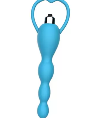 vibrador silicon azul